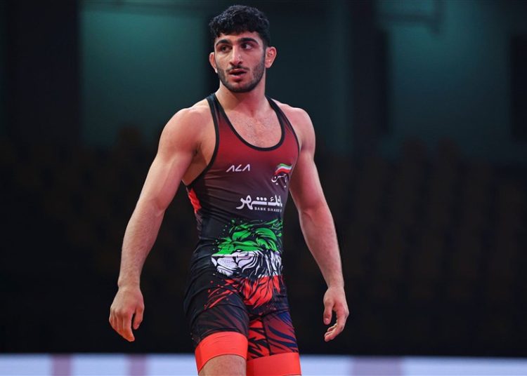 کشتی فرنگی قهرمانی جهان| مدال برنز بر گردن دانیال سهرابی